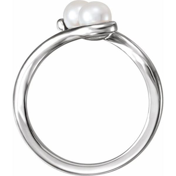 Two-Stone Pearl Ring - Image 2