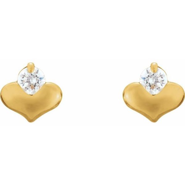 Youth Heart Earrings - Image 2