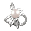 Pearl Leaf Ring