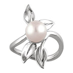 Pearl Leaf Ring