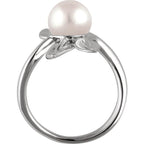 Pearl Leaf Ring - Image 2