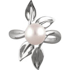 Pearl Leaf Ring - Image 4