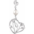 Pearl Heart Pendant