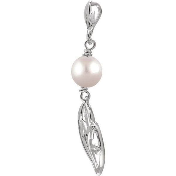Pearl Heart Pendant - Image 2