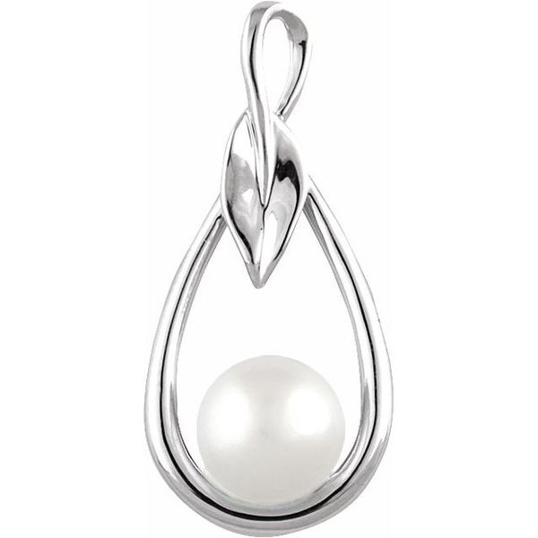 Pearl Leaf Pendant
