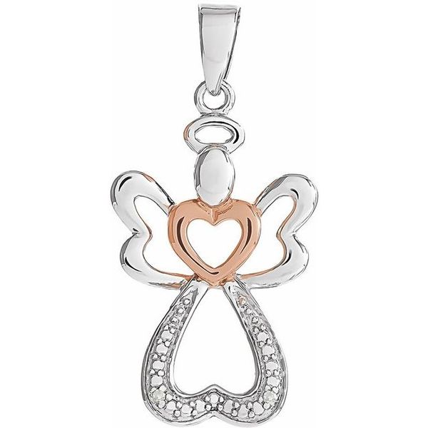Accented Angel Pendant