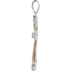 Accented Cross Pendant - Image 2