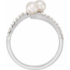 Pearl Bypass Ring - Image 2