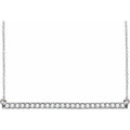 Accented Bar Necklace