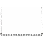 Accented Bar Necklace