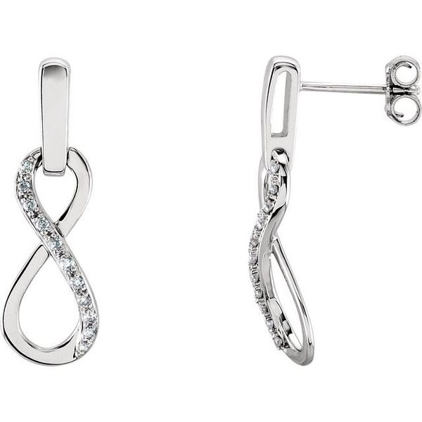 Infinity-Inspired Earrings