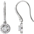 Halo-Style Earrings