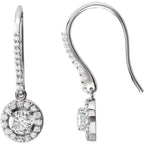 Halo-Style Earrings