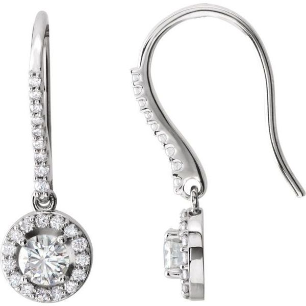 Halo-Style Earrings