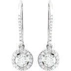 Halo-Style Earrings - Image 2