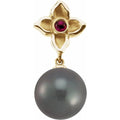 Floral Pearl Pendant