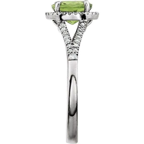 Halo-Style Birthstone Ring - Image 4