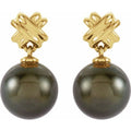 Pearl Criss-Cross Earrings