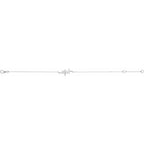 Sideways Double Cross Necklace - Image 4