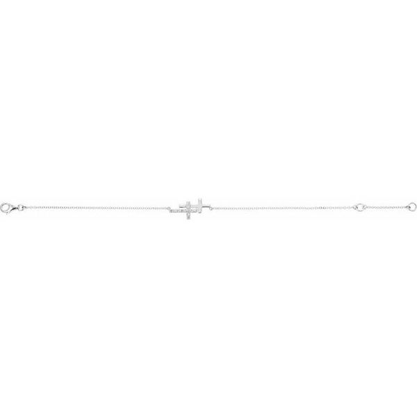 Sideways Double Cross Necklace - Image 4