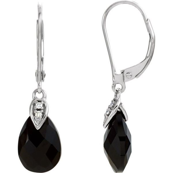 Accented Briolette Earrings