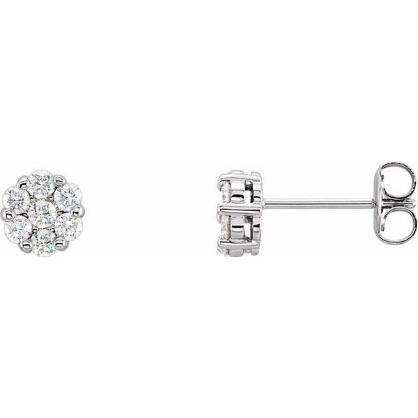 Cluster Earrings