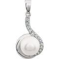Accented Pearl Pendant