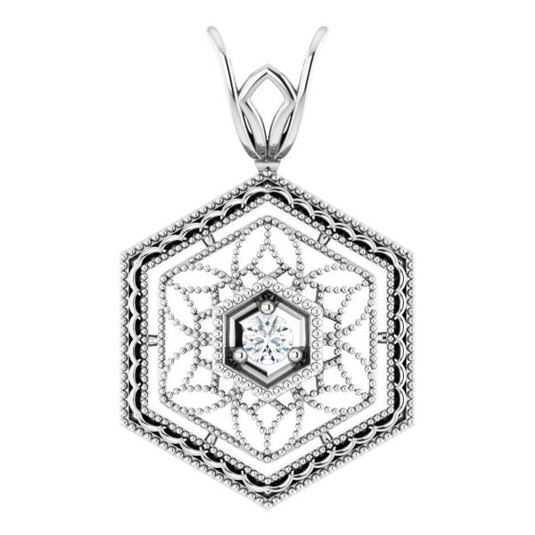Filigree Pendant