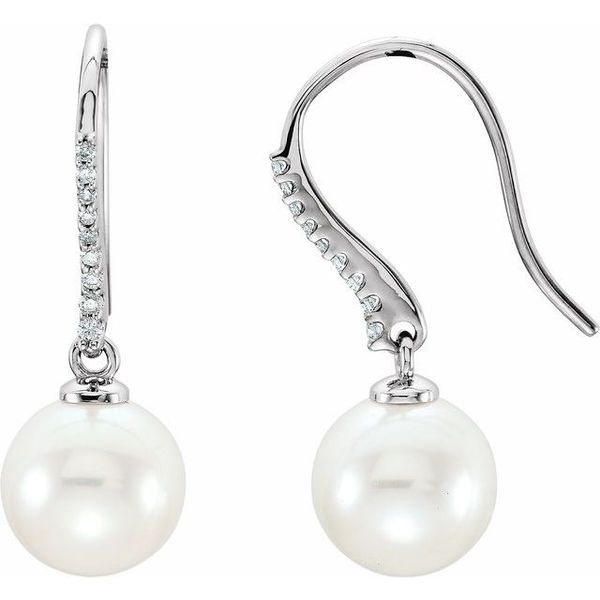 Accented Pearl Earrings