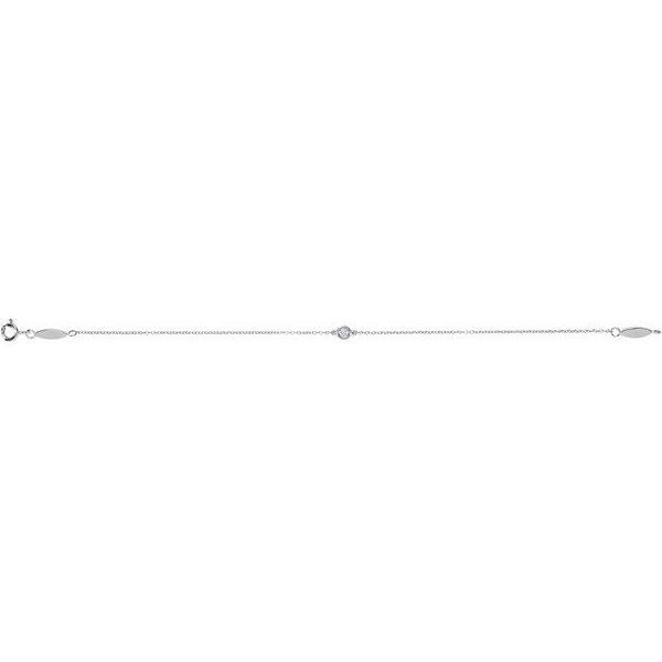 Bezel-Set Link Bracelet - Image 2
