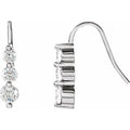 Three-Stone Earrings