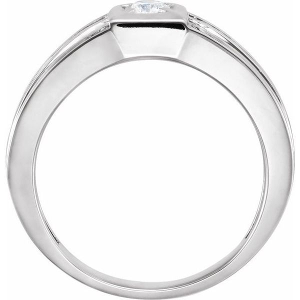 Solitaire Rope Ring - Image 2