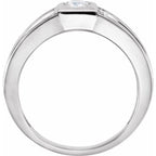 Solitaire Rope Ring - Image 2