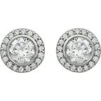 Halo-Style Earrings - Image 2