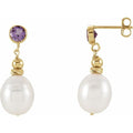 Accented Pearl Earrings