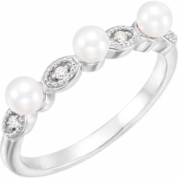 Stackable Pearl Ring
