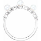 Stackable Pearl Ring - Image 2