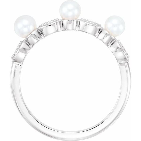 Stackable Pearl Ring - Image 2