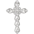 Accented Cross Pendant