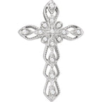 Accented Cross Pendant