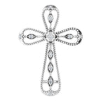 Accented Cross Pendant