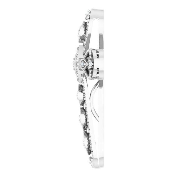 Accented Cross Pendant - Image 3