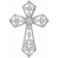 Accented Cross Pendant