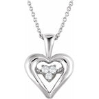 Mystara Diamonds® Heart Necklace