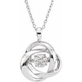 Mystara Diamonds® Knot Design Necklace
