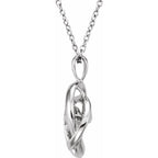 Mystara Diamonds® Knot Design Necklace - Image 2