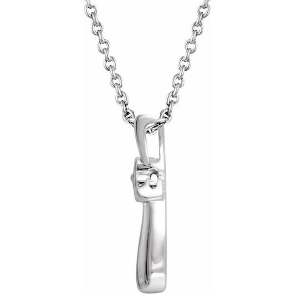 Wavy Cross Necklace - Image 2