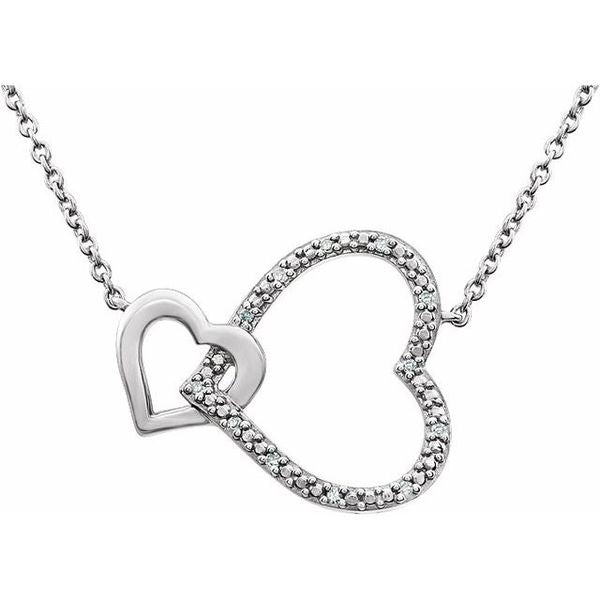 Interlocking Heart Necklace