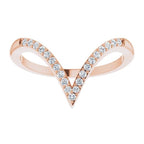 Accented V Ring - Image 3