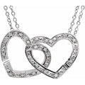 Interlocking Hearts Necklace